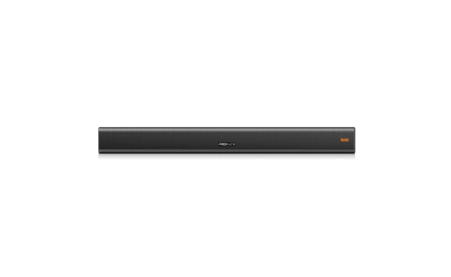 Promate StreamBar-30 Soundbar Speaker, 30W HD Bluetooth Speaker with 10W Subwoofer, Multipoint Pairing, Remote Control